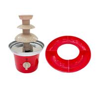 Opvonxeh Fuente de Chocolate,Máquina de Fuente de Chocolate,Torre de fusión automática de de 3 Niveles | Fuente de Caramelo de Acero Inoxidable, Fuente de Fondue de para cumpleaños, graduac