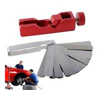 Opvonxeh Gaps Tool Spark Plug, Alloy Spark Plug Gapping Tool, Feeler Measuring Tool For Spark Plugs, Spark Plug Adjustment Tool, Spark Plug Gaps Measuring Tool, Home Spark Plug Gapping Tool