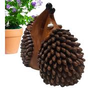 Opvonxeh Hedgehog Garden Ornament, Valentine Animal Statue, Cute Hedgehog Figures, Couple Hedgehog Decoration, Outdoor Garden Decors, Cartoon Couple Garden Statue, Hedgehog Partner Figurine