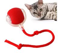 Opvonxeh Interactive Cat Toy Ball, Self-Moving Cat Toys, Fast Rolling Cat Ball, Indoor Cat Interactive Toys, Agile Moving Cat Ball, Bored Cat Ball Toy, Cat Entertainment Toys
