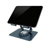 Opvonxeh Laptop Stand - 16 Inches Foldable Computer Riser for Devices, Portable Holder with Adjustable Height, Sturdy Desktop for Workplace, Home, Study, Bedroom, Living Room, Classroom