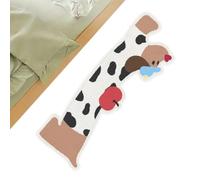 Opvonxeh Lindo Dog Rugs, Funny Dog Bedroom Mat, no deslizante Base Dog Rug, Irregular Shaped Rug, Dachshund Fuzzy Rugs, Dog Shaped Rug, Dachshund Carpet, Animal Floor Mat, Dachshunds Blanket