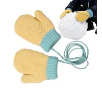 Opvonxeh Montas de Invierno: Guantes acogedores al Aire Libre para el Juego de Nieve, protección de Mano Suave Patio Trasero, jardín, Patinaje, esquí, muñecos de Nieve, Parque,
