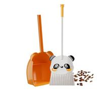 Opvonxeh Panda Cleaning - Juego de limpieza para niños, diseño de flores, ideal para usar con cepillo y pan, pretend Play Combo, Home Kitchen Accessory for Details, Child Use for Fun Learning 6,3 x