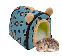 Opvonxeh Plush Hamster Bed, Warm Plush Bunny Bed, Multipurpose Ferret Nest, Cute Hedgehog House, Sugar Glider Bed, Cozy Pet Sleeping Nest, Small Animal Plush Bed, Soft Animal Hideaway