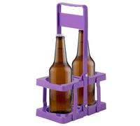 Opvonxeh Portable Beer Rack, Handheld Beer Basket, Foldable Beer Carrier, Wine Carriers Beers Holder, Whiskey Carriers, 2 Bottle Beers Carrier, Camping Beers Holder, Picnic Carriers