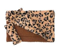 Opvonxeh Reptile Sleeping Bed, Hamster Bed with Pillow, Reptile Bedding Hammock,12.99x8.27 Inches Soft Fabric Beds, Bearded Dragon Nap, Leopard Gecko Pad with Cover