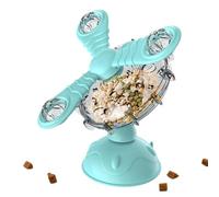 Opvonxeh Stimulating Cat Toys, Indoor Cat Toys, 360-Degree Rotating Cat Toys, Cat Treat Toys, Cat Enrichment Toys, Interactive Cat Toy, Cat Slow Feeder, Cat Training Toys, Entertainment Cat Toys