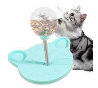 Opvonxeh Treat Dispensing Ball with Spring, Interactive Pet Toy, Food Dispenser Cats and Dogs, Tough Feeder Plaything, 8.27x6.3x8.66 Inches, Toughed Slow Feeding for Cats and Small Dogs