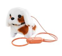Opvonxeh Walking Dog Toy, Interactive Pet Toy, Electric Toy Dog, Realistic Stuffed Dog, Purring Dog Toy, For-Real Pets, Stuffed Animal Dog, Toy Dog For Kids, Pet Stuffed Animal