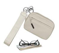 Opvonxeh Wristlet Wallet, Credit Card Holder, Waterproof Nylon Coin Purse, Compact Key Ring Accessory with Hand Strap, Secure Storage for Women’s Equipment and Daily Use