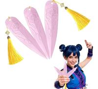 OPVYAEU 3 Piezas Kpop Dardos Accesorios Kpop Disfraz Armas Kpop Colección Kpop Set Kpop Utilería Kpop Regalo para Fans Kpop Objeto de Deseo para Cosplay Fiesta Temática Decoración Kpop