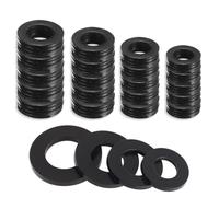 OPVYAEU 80 Arandelas Acero Inox M5 x 10 mm, M6 x 12 mm, M8 x 16 mm, M10 x 20 mm Arandelas Tornillos Accesorios para Bricolaje, Montaje y Proyectos de Construcción y Mecánica