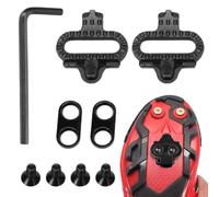 OPVYAEU 9 Piezas Juego de calas para pedales de carreras y MTB, calas de repuesto para bicicletas compatibles con pedales SPD de MTB