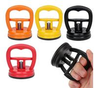 OPVYAEU Juego de 4 Ventosas Sacabollos Coche, Mini Extractor de Abolladuras, Quitabollos para Reparación Carrocería, Herramienta Abolladuras para Casa y Taller