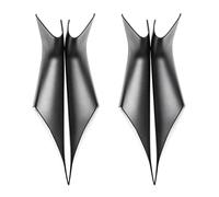 OPYJRL Accesorios Coche Manija Interior Puerta Reposabrazos Cubierta Protectora Para BMW Serie 5 G30 G38 2018-2019(4pcs black)