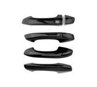 OPYJRL Cubierta Manija Puerta Exterior Estilo Exterior Solo Manija Sensible Tacto Para Kia K5 2021-2025(Negro)