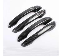 OPYJRL Embellecedor De Manija Puerta Accesorios Coche Superposición Para Hyundai I30 2017-2020(Black 2 buttons)