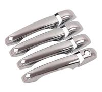 OPYJRL Embellecedor De Manija Puerta Coche Accesorio Para Dodge Para Journey 2009-2013(Silver no button)