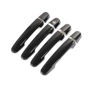 OPYJRL Embellecedor De Manija Puerta Coche Accesorios Estilo Para BYD F3 2007-2014(Gloss Black 1 hole)