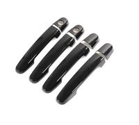 OPYJRL Embellecedor De Manija Puerta Coche Accesorios Estilo Para Toyota Para Caldina T240 MK3 2003-2007(Black 2 holes)
