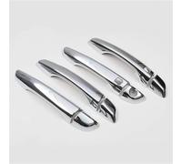 OPYJRL Embellecedor De Manija Puerta Coche Accesorios Para Hyundai Para Tucson 2015-2019(Silver 2 buttons)