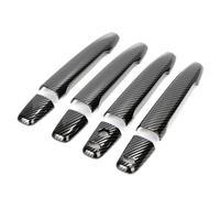 OPYJRL Embellecedor Decorativo Manija Puerta Exterior Coche Patrón Para Mitsubishi Para Lancer 2008-2017(D.Intelligent)