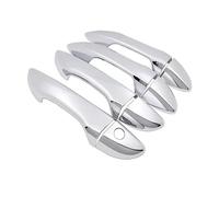 OPYJRL Embellecedor Manija Puerta Coche Estilo LHD Accesorios Decorativos Para Toyota Para Corolla 2014-2018(Plata)