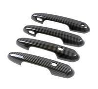 OPYJRL Embellecedor Puerta Lateral Exterior Adhesivo Protector Para Toyota Para Sienna XL40 4.ª Generación 2021-2023(Fiber Color)