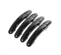 OPYJRL Embellecedores Cromados Manijas Puertas Coche Accesorios Para Ford Para Focus 2005-2011(Negro)