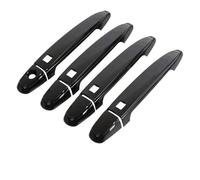 OPYJRL Embellecedores Cromados Manijas Puertas Coche Accesorios Para Lexus LS XF30 430 2001-2006(Black 4 buttons)