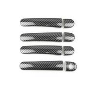 OPYJRL Embellecedores Cubiertas Manijas Puertas Exteriores Coche Para Skoda Para Para Fabia 2001-2007(Style 4)