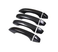 OPYJRL Embellecedores Manijas Puertas Coche Accesorios Para MG 6 2017-2022(Carbon no button)