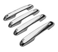 OPYJRL Embellecedores Manijas Puertas Laterales Coche Accesorios Para Toyota Para Grand Para Highlander 2023-2025(Chrome)