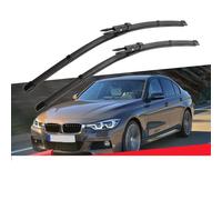 OPYJRL Escobilla Limpiaparabrisas Delantera De Coche Limpiaparabrisas Goma Natural Accesorios para Limpiaparabrisas De Coche para B&MW Serie 3 F30 2012-2017(Turn Right)