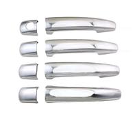 OPYJRL Herramientas Cubierta Manija Puerta Coche Accesorios Para Peugeot 208 207 308 2006-2014(4 door chrome cover)
