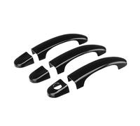 OPYJRL Juego Cubiertas Manijas Puertas Exteriores Accesorios Para VW T6 Para Transporter 2015-2025(Gloss Black)