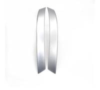 OPYJRL Kit Reemplazo Molduras Manija Puerta Interior Coche Para BMW Serie 5 E60 E61 2004-2006(Chrome-Rear 2pcs)