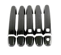 OPYJRL Moldura Cubierta Manija Puerta Exterior Marco Embellecedor Bisel Para Toyota Para RAV4 2001-2012(3 Smart Hole)