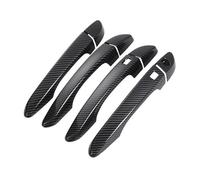 OPYJRL Moldura Decorativa Manija Puerta Exterior Coche Estilo Para Hyundai Para Tucson 2015-2020(Smart Carbon)