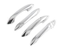 OPYJRL Moldura Decorativa Manija Puerta Exterior Estilo Coche LHD Para Hyundai Para Tucson 2022-2023(Chrome Silver)