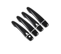 OPYJRL Moldura Manija Puerta Exterior Coche Pegatina Decorativa Accesorios Para Nissan Para Altima 2013-2018(Negro)