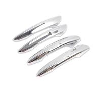 OPYJRL Moldura Manija Puerta Inteligente Coche Accesorios Superposición Para Mazda CX30 2020-2023 DM(Plata)