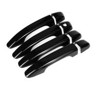 OPYJRL Moldura Manija Puerta Lateral Coche Decoración Exterior Accesorios Para Accord 2018-2021(Negro)