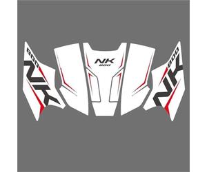 OPYJRL Partes del Tanque Adhesivo Protector para Tapa De Tanque De Combustible De Motocicleta Accesorio para CFMOTO 800NK 800 NK(Style 4)