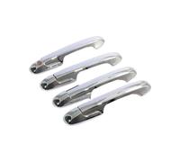 OPYJRL Pegatina Manija Puerta Coche Embellecedor Accesorios Decorativos Para Accord Sedán 2003-2007(Plata)