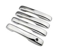 OPYJRL Pegatina Protectora Manija Puerta Coche Embellecedora Decorativa Para Jazz Para Fit 2020-2021(Chrome Color)