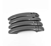 OPYJRL Pegatinas Cubierta Manija Puerta Coche Accesorios Estilo Para S4 A5 2009-2015(Carbon fiber)