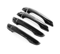 OPYJRL Pegatinas Decorativas Manija Puerta Coche Accesorios Estilo Para Peugeot 2008 2020-2023(Negro)
