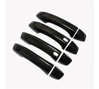 OPYJRL Pegatinas Decorativas Manijas Puertas Coche Accesorios Para MG RX5 2018-2022(Carbon 2 buttons)